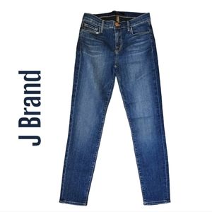 J Brand womans 835 capri Cropped Skinny Jeans in blue code size 26